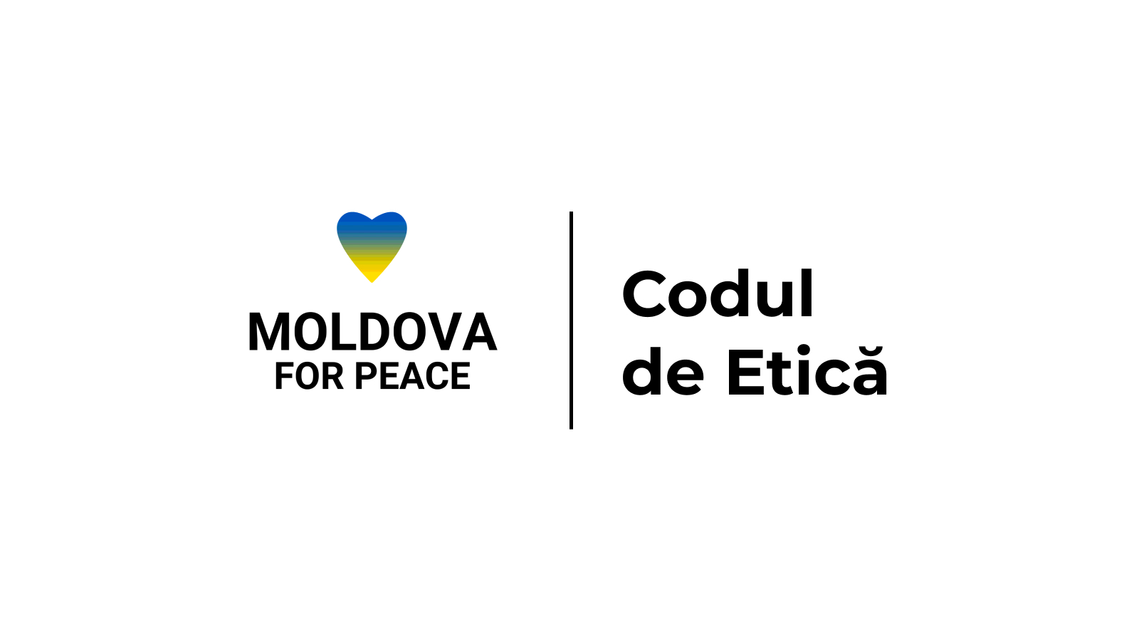 Codul de Etică  al Inițiativei „Moldova pentru Pace”